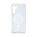 Rixus Anti-Burst Case With MagSafe For Samsung Galaxy S24, S25 Transparent