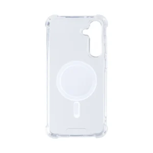Rixus Anti-Burst Case With MagSafe For Samsung Galaxy S24, S25 Transparent - Image 2