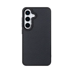 Rixus Mag Carbon With MagSafe For Samsung Galaxy S25 S931B Titanium Black - Image 5