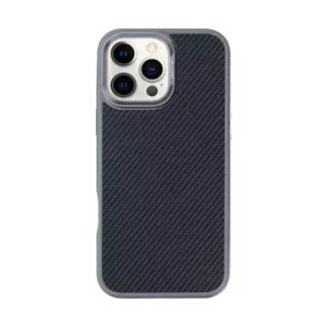 Rixus Mag Carbon With MagSafe For iPhone 16 Pro Max Titanium Grey
