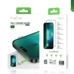 Rixus Clear HD Full Curved Edge Tempered Glass For iPhone Smartphones