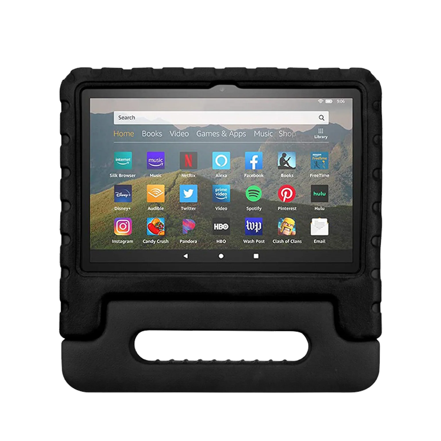 Rixus RXTC06 Tablet Kids Case 10.2 (2021,2019) iPad Air 3 10.5 (2019) iPad Pro 10.5 (2018) Black