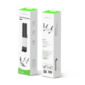 Rixus RXHW46 Laptop Stand Foldable Silver - Image 5