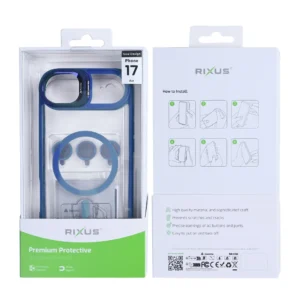 Premium Rixus Classic 03 Case With MagSafe For iPhone 17 Air Light Blue - Image 5