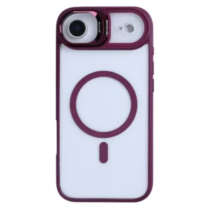 iPhone 17 MagSafe case dark pink
