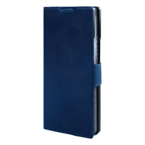 Rixus Wallet Case With Pen Holder For Samsung Galaxy Z Fold 7 Blue - Image 4