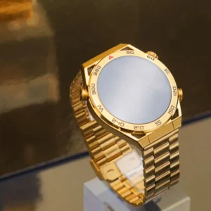 DTNO 1 DT Ultra Mate Smart Watch Silver/ Gold - Image 3