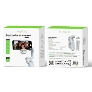 Rixus RXSF43A Smooth Steady Face Tracking For Vlog, Video, TikTok And Live Video With AI Tracker - Image 4