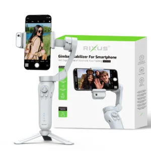 Rixus RXSF43A Smooth Steady Face Tracking For Vlog, Video, TikTok And Live Video With AI Tracker - Image 5