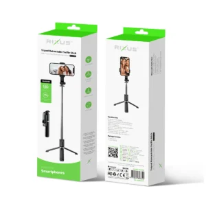 Rixus RXSF06 Bluetooth Selfie Stick Tripod Universal - Image 6