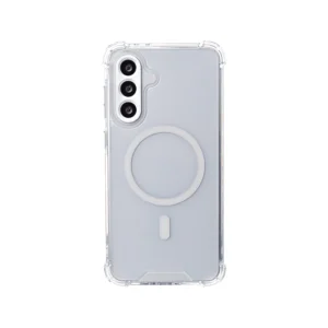 Rixus Anti-Burst Case With MagSafe For Samsung Galaxy A56 Transparent