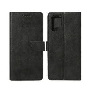 Rixus Bookcase For Samsung Galaxy S24 Ultra 5G S928B Black