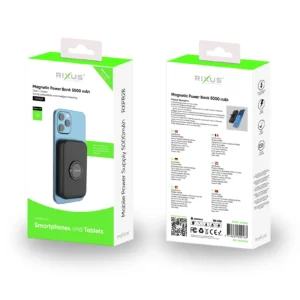Premium Rixus RXPB28 High Capacity Power Bank 5000 mAh - Image 3