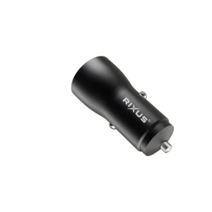 Rixus RXCC12 USB-C PD+QC3.0 Car Charger 38W Black - Image 3