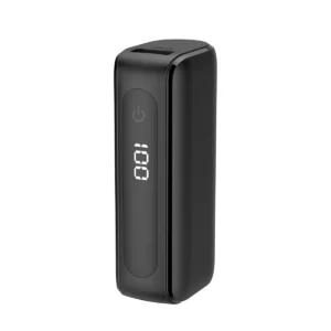 Rixus RXPB23 Compact Powerbank Digital Display 5000mAh Black - Image 3