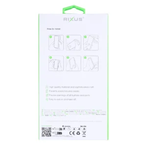 Rixus Anti-Burst Case With MagSafe For Samsung Galaxy S26 Transparent - Image 3