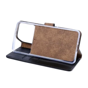 Rixus Bookcase For Samsung Galaxy S26 Edge Black - Image 2