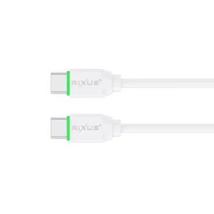 Rixus RX2016 Data Sync And Fast Charge Cable USB-C to USB-C 2m - Image 4