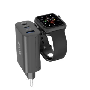 Rixus RXHC40 43W Charging Block For Apple iWatch, iPhone, Airpods Black - Image 3