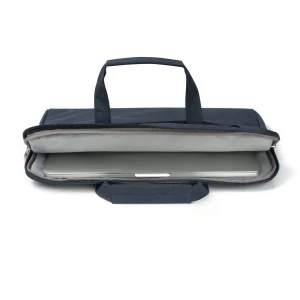 Laptop Sleeve Bag With Shoulder Strap 15, 16.2 inch Navy Blue - Image 5